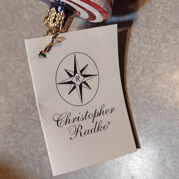 Christopher Radko Grand Old Teddy ornament - Picture 5 of 6